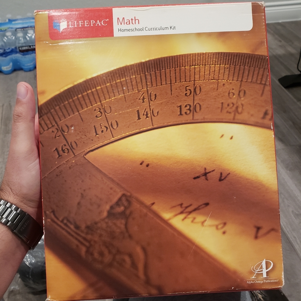 Lifepac AOP 11th grade Math Homeschool Curriculum Kit